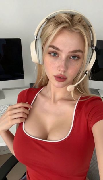 Gamer girl takes cock at her desk - Avant